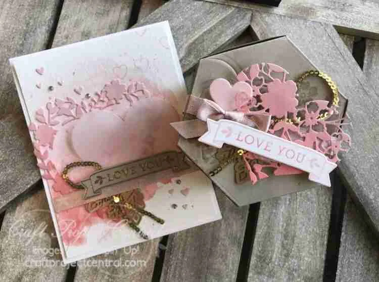 Bloomin Love Window Box Card