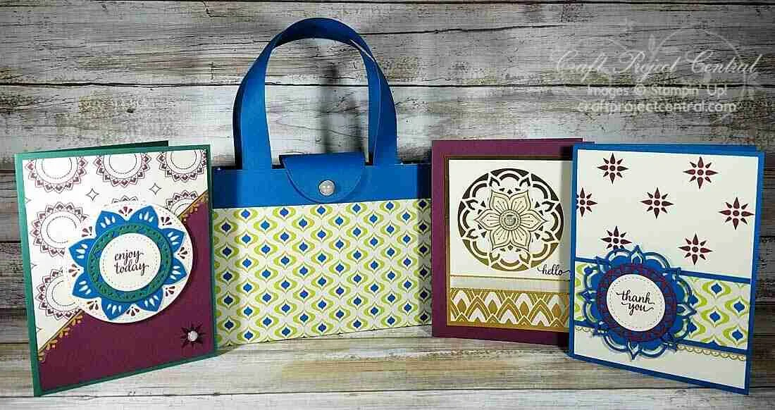 Eastern Beauty Purse & Card Set